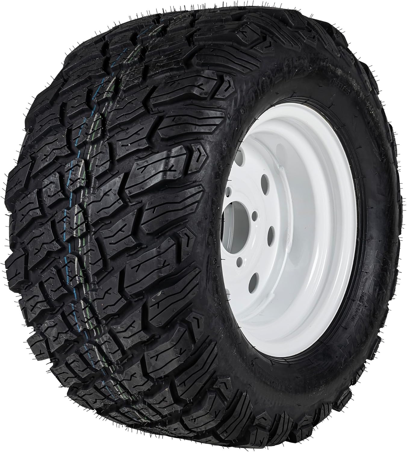 8TEN Wheel and Tire 24x12-12 for Exmark Lazer Z John Deere ZTrak Pro M R Series Offset -1.125 2 Pack