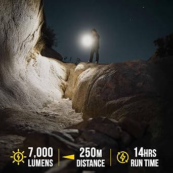 KC Hilites FLXTM 7K Rechargeable Flashlight