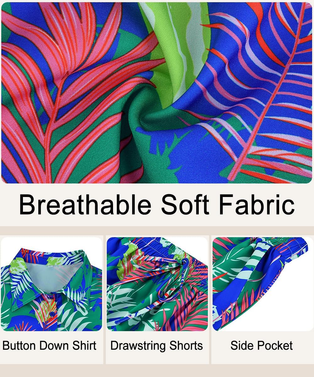 CARCOS Women's Plus Size 2 Piece Sets Summer Top and Shorts Set Short Sleeve Vacation Casual Tracksuit Outfit XL-5XL - Image 5