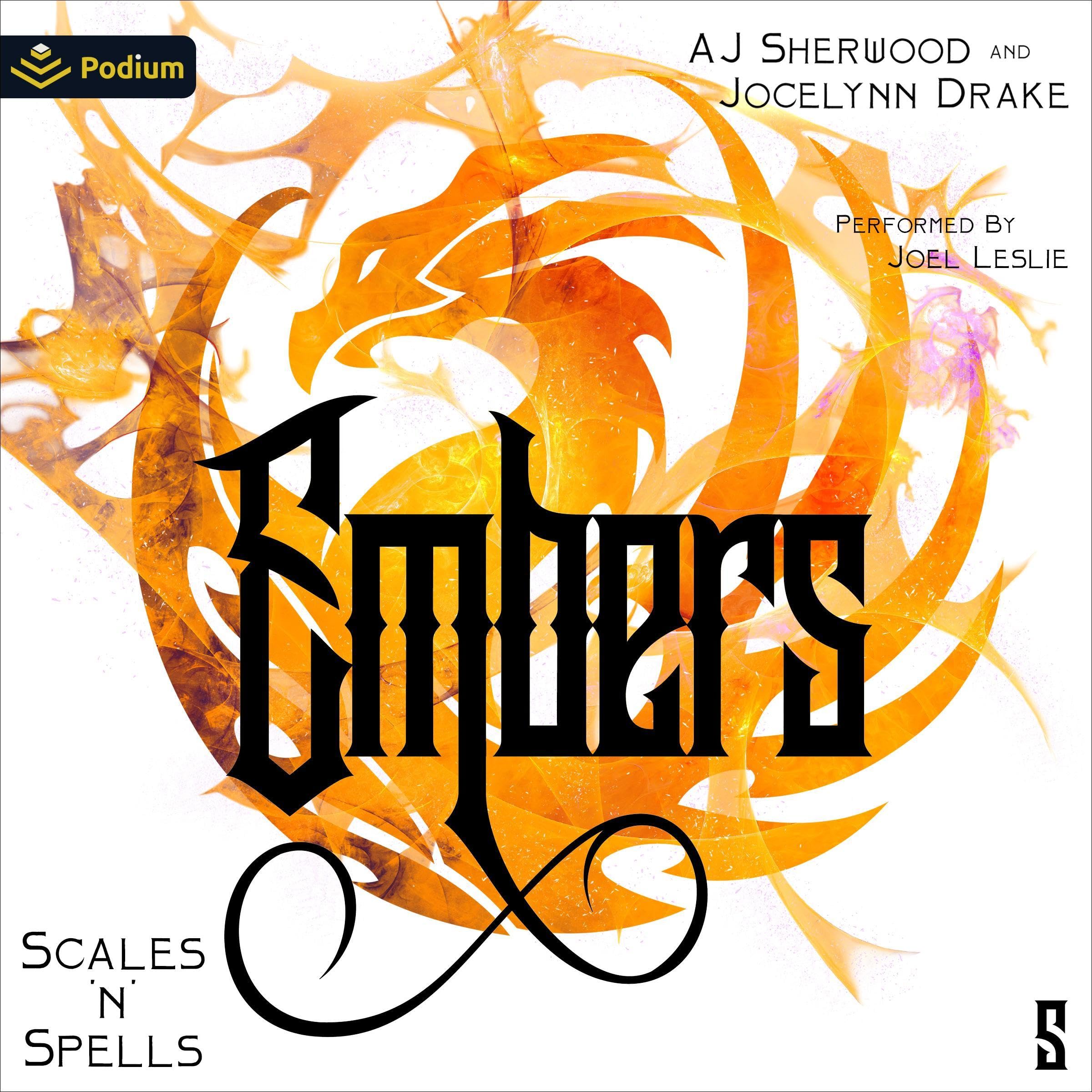 Cover art for Embers: Scales 'N' Spells, Book 5