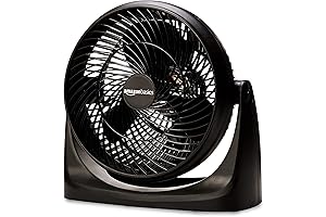 Holmes 12-Inch Blizzard Rotating Fan with Remote Control - Enhanced Personal Airflow, Smart Design