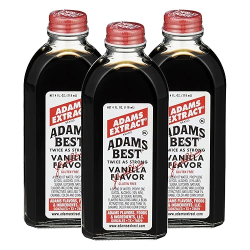 Adams Best Extract (vainilla, 4 fl oz (paquete de 3))