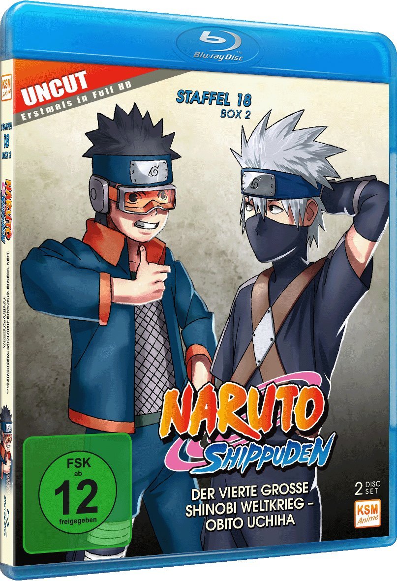 Naruto Shippuden - Der vierte große Shinobi Weltkrieg - Obito Uchiha/Uncut - Staffel 18.2: Folgen 603-613
