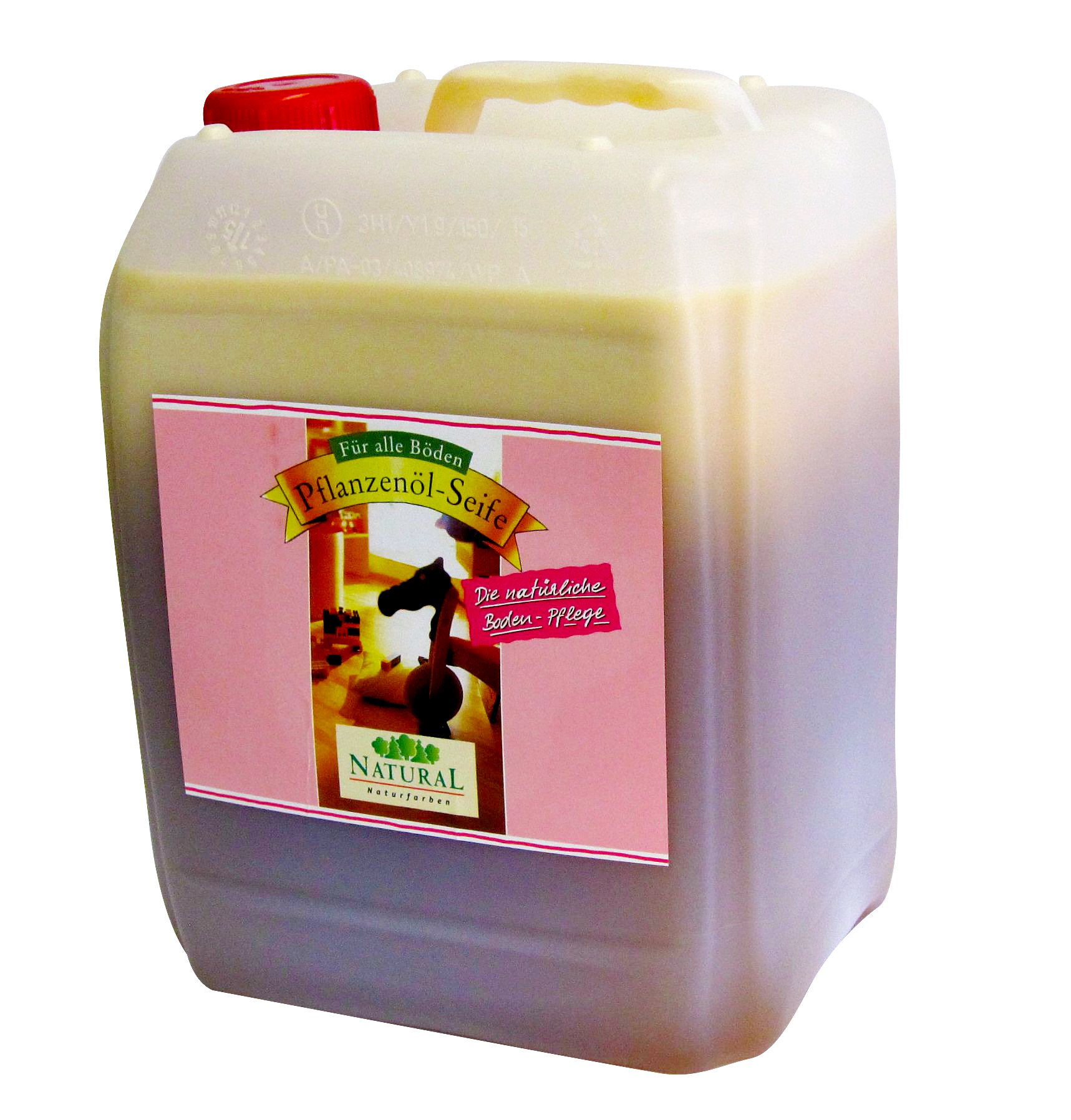 Natural 511 Holzbodenseife 5 Liter Pflanzenöl-Seife Parkettpflege