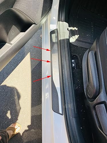 Miniatura 4 de GZBFTDH Protector de placa protectora de umbral de puerta de automóvil, para accesorios KIA Forte, cubiertas de acero inoxidable 2020 2021 2022 2023