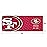 YouTheFan NFL San Francisco 49ers Logo Series Desk Pad SMU