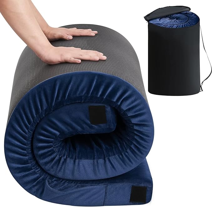 CYMULA Memory Foam Camping Mattress Pad Sleeping Mat