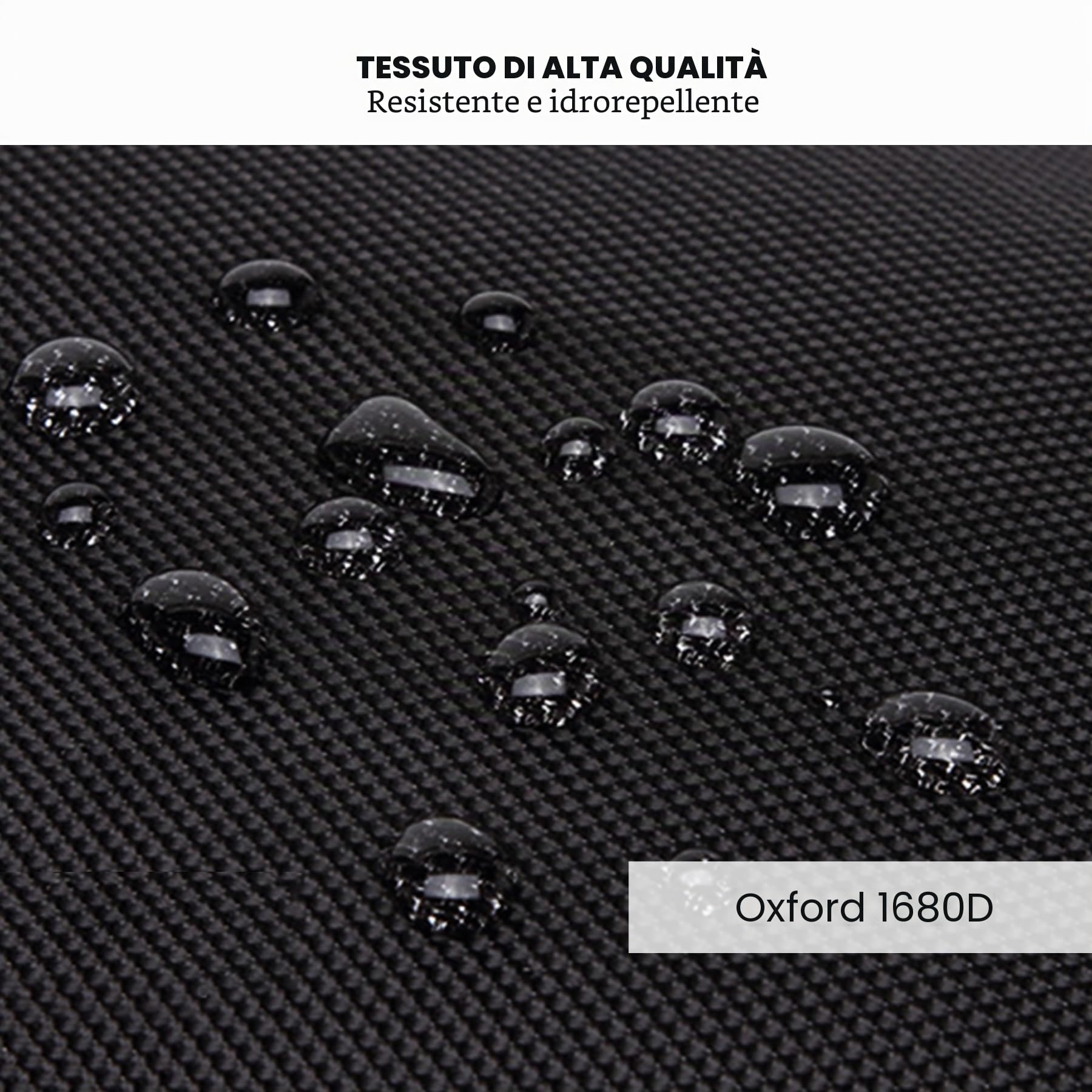 Borsa da viaggio con ruote, grande borsa da viaggio pieghevole con ruote, 75 x 40 x 40 cm, Sportivo