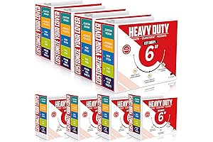 8 Pcs 6 Binder with Pockets - The Perfect Storage Solution