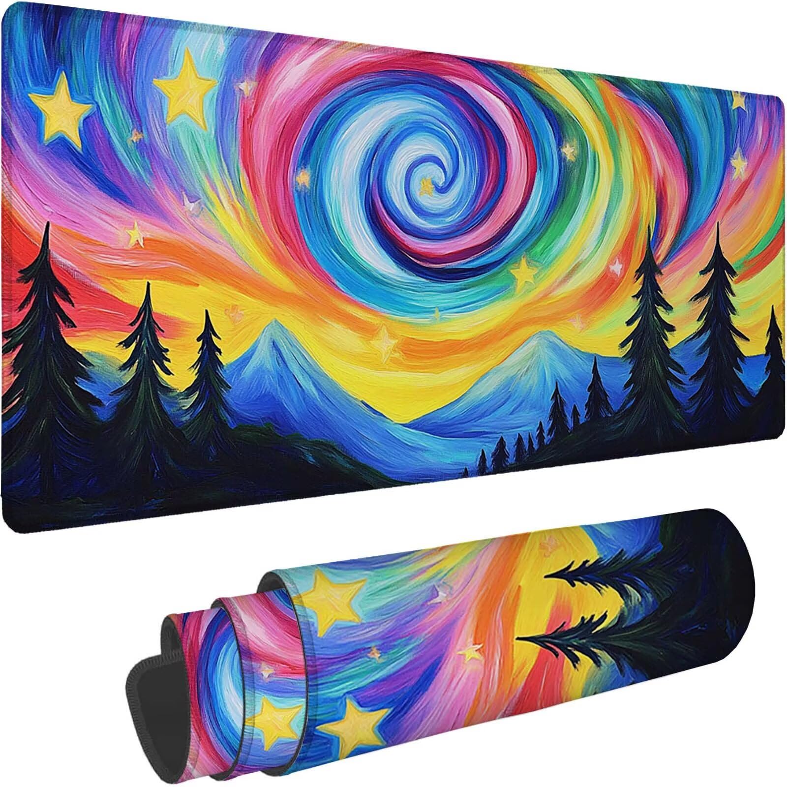 Tapis de Souris XXL Tapis de Souris Gaming 900 x 450 mm Couleur 0-z83