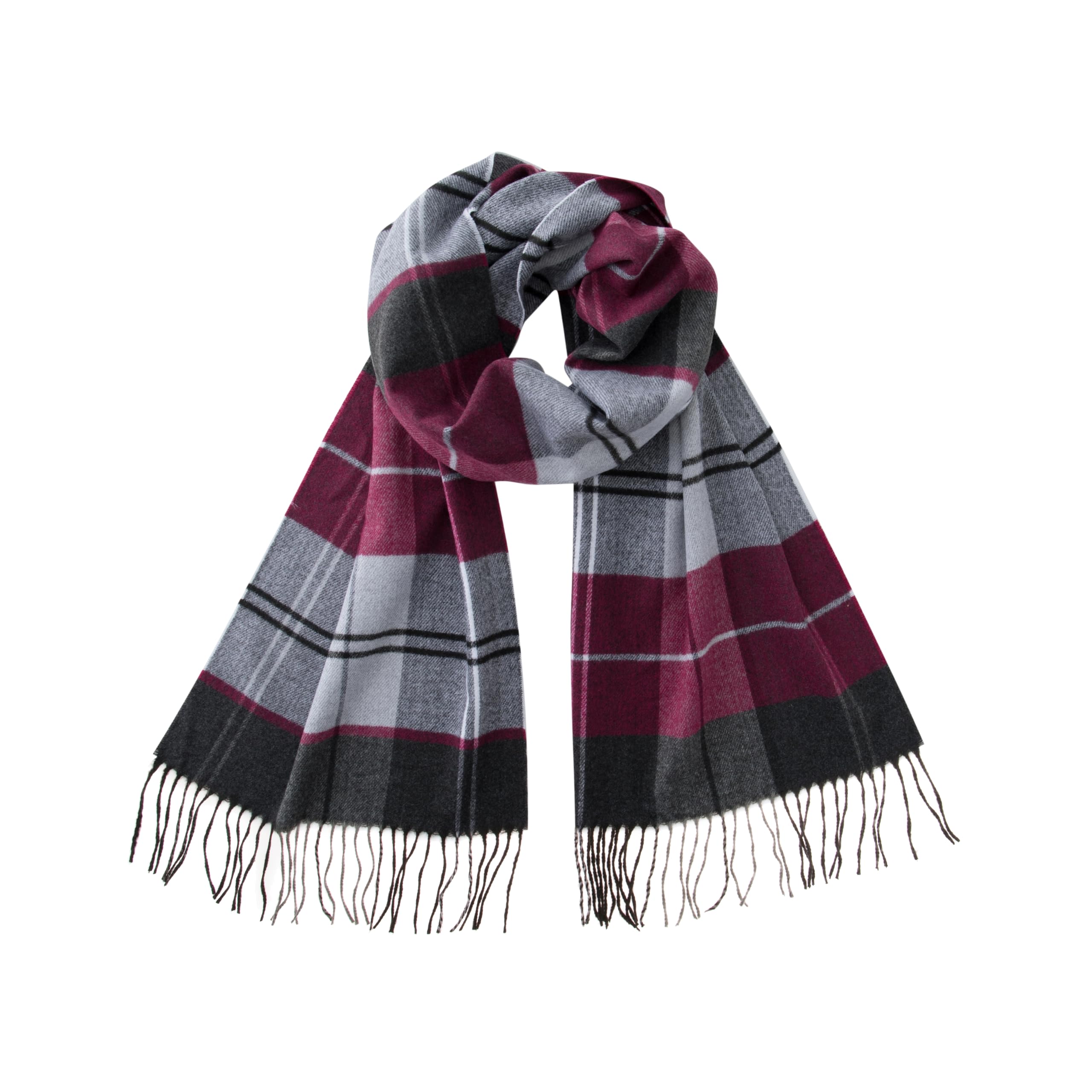 CALVIN &amp; OLIVIA Lightweight Ultra-Soft Scarf - Perfect Holiday Gift for Men &amp; Women