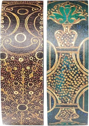 Miniatura 2 de Paperblanks PA9418-0 Washi Tape, First Folio & Turquoise