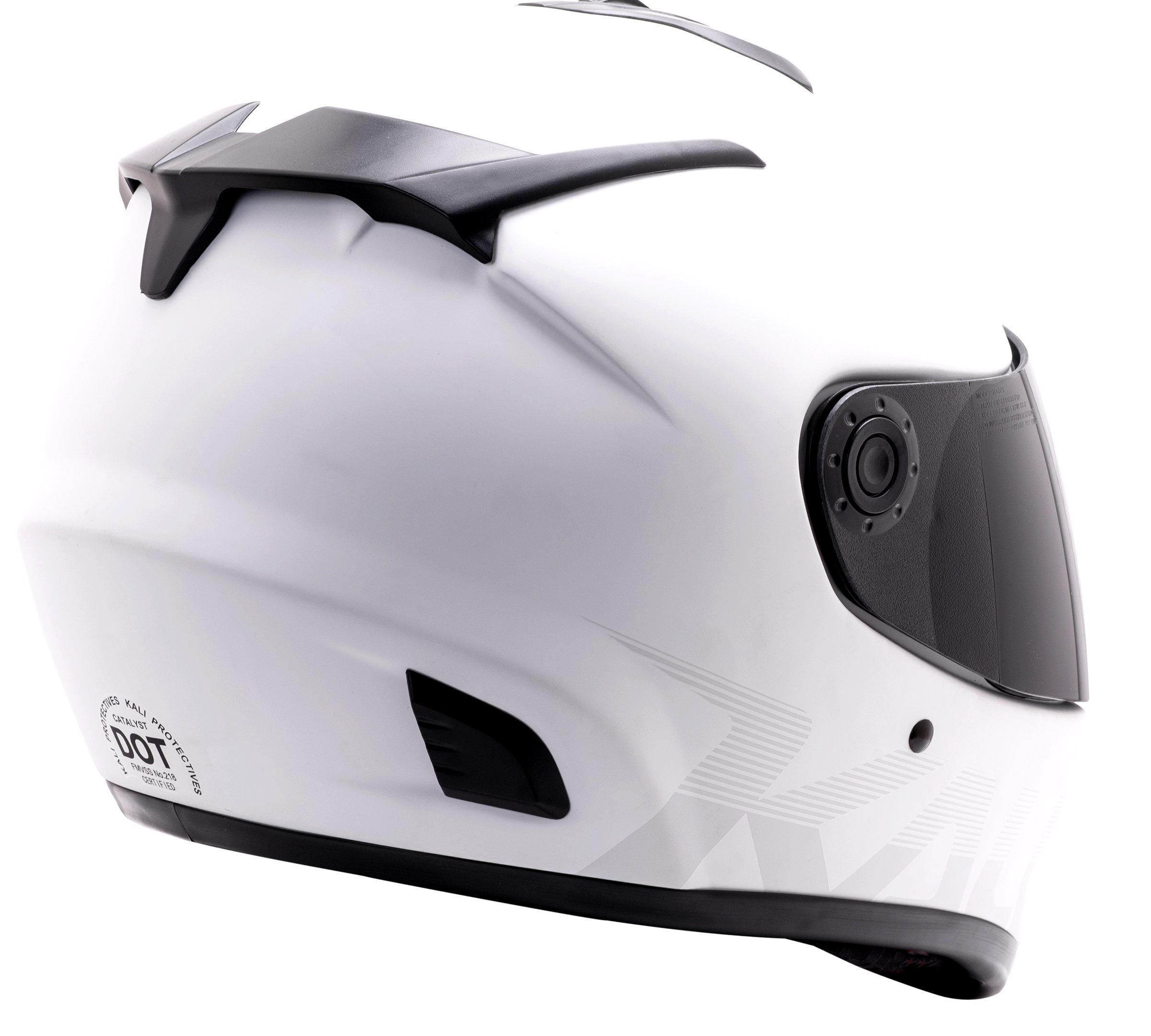 custom motorcycle helmets with bluetooth K3 Carbon Fiber Helmet - Bluetooth Headset Matte Black 2