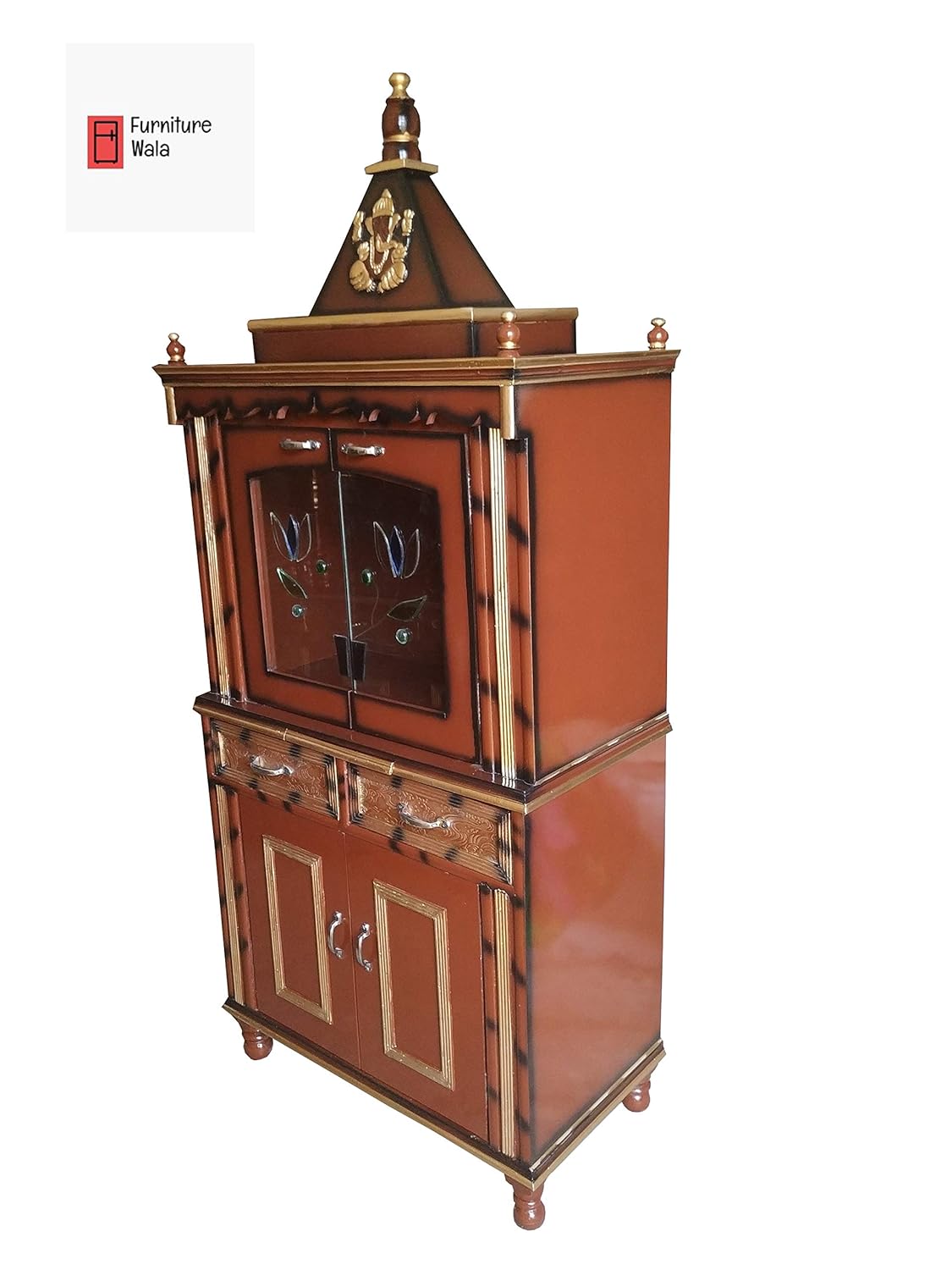 Furniture Wala Wooden Home Temple/puja mandir/Wooden Temple/Temple for