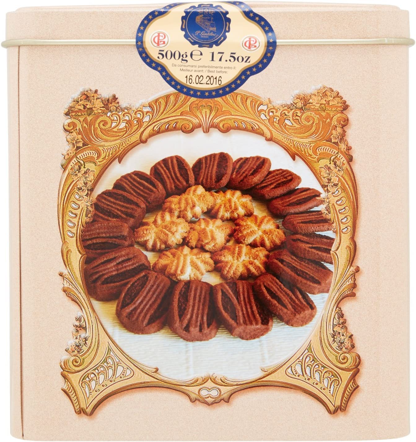 Lot de 3 biscuits Premiati Biscotti Gentilini Roma - 500 g