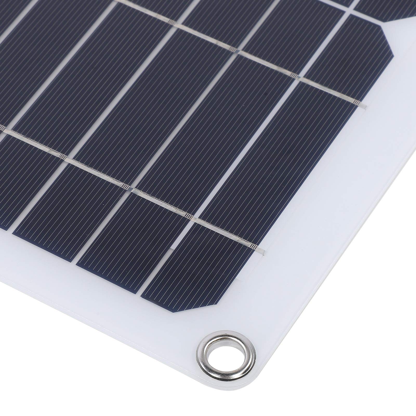 Diyeeni Pannello Solare Monocristallino 20W 18V, Doppia USB Portatile