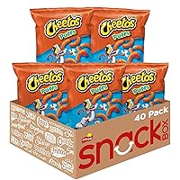 Vista 8 de Cheetos Snacks con sabor a queso, Flamin' Hot Crunchy, 1 onza (paquete de 40)