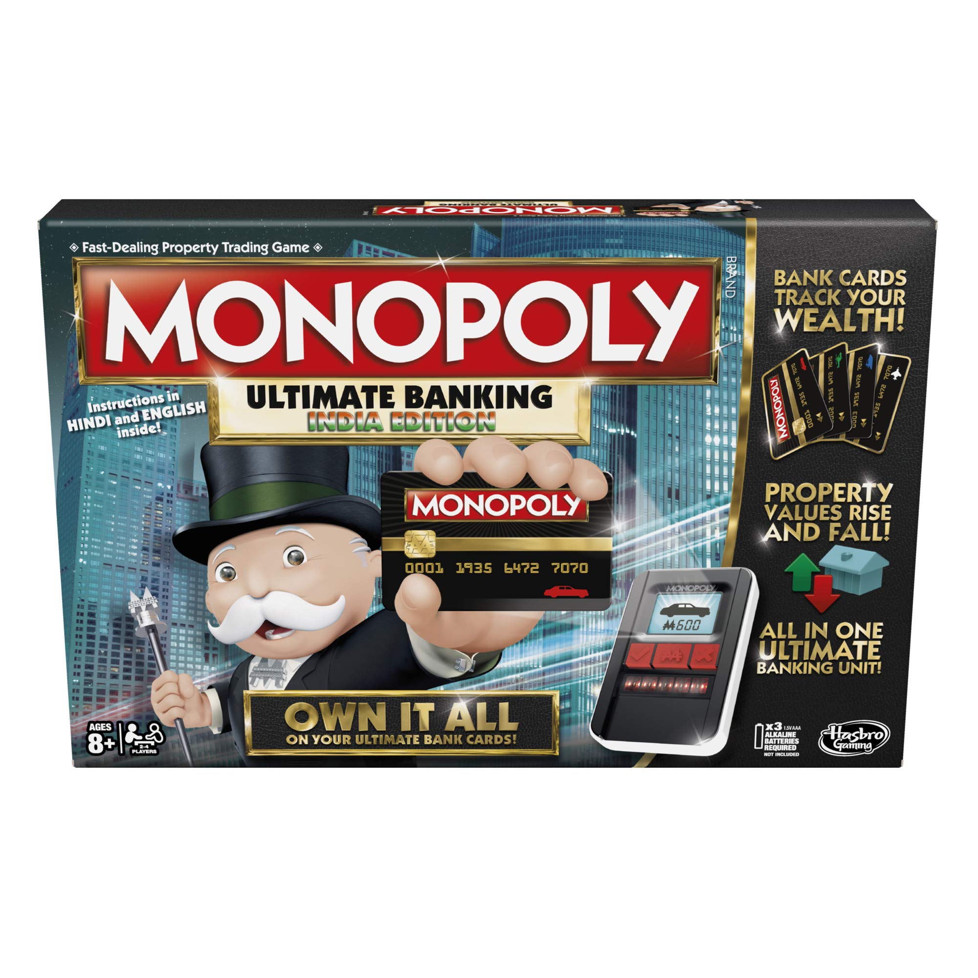 See full amazon price history chart for MONOPOLY Ultimate Banking India Edition Game MONOPOLY Ultimate Banking India Edition Game (B08WDLYBSV) Amazon Price History, Amazon Price Tracker