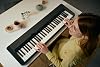 Casio CT-S1BK Casiotone piano keyboard, black with 61 stroke sensitive keys