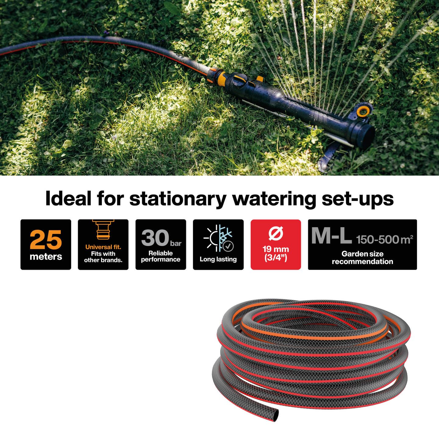 PRO Garden HOSEPIPE – Tubo Da Giardino Professionale, 50m X 12mm, Realizzato In UK - 4