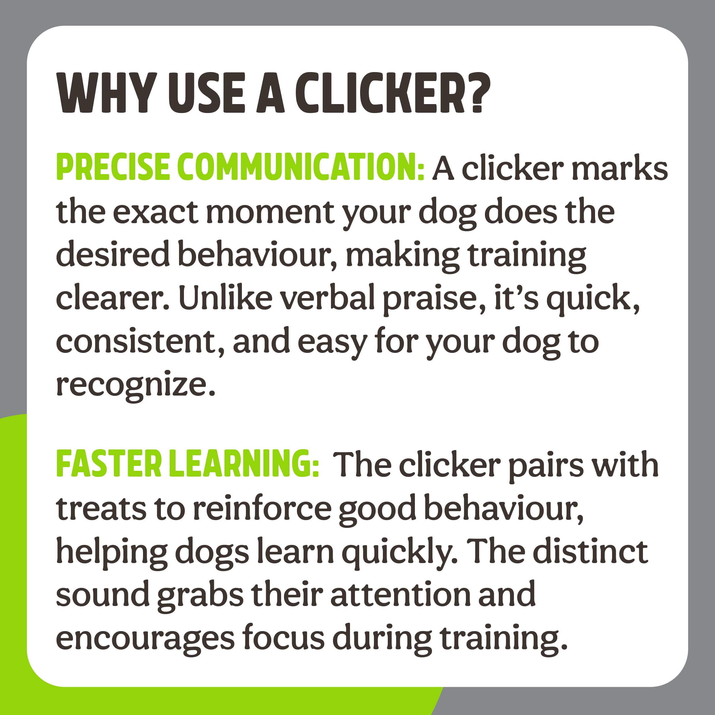 Rosewood Adjustable Pitch Finger Clicker for Dogs, Perfect for Training Positive Reinforcement, and Behavioural Improvement - Image 3