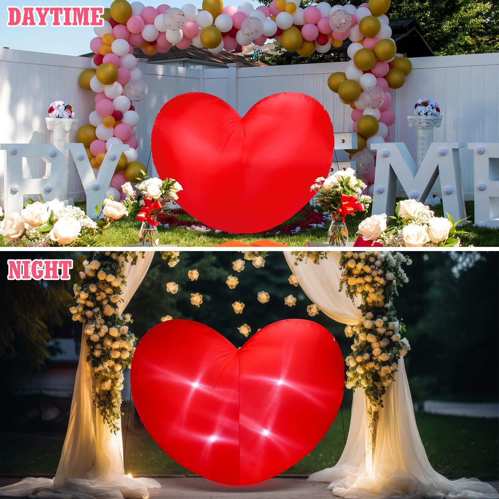 Valentinstags-Flagge 71x102 Cm – Doppelseitig, Mit Herz & Karomuster, Für Garten, Terrasse, Haus