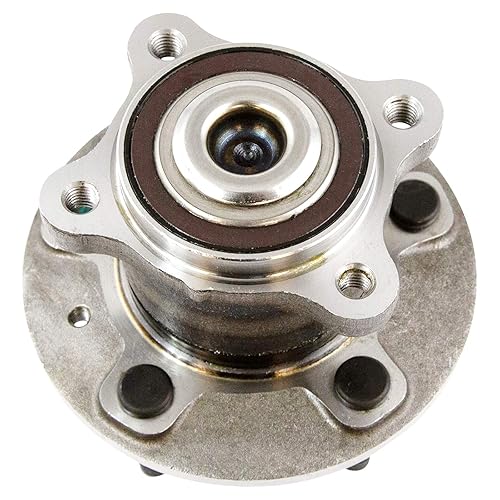 Vista 321 de TRQ Juego de 2 rodamientos de rueda trasera y conjunto de cubo con sensor ABS compatible con Ford Transit Connect 2014-2018