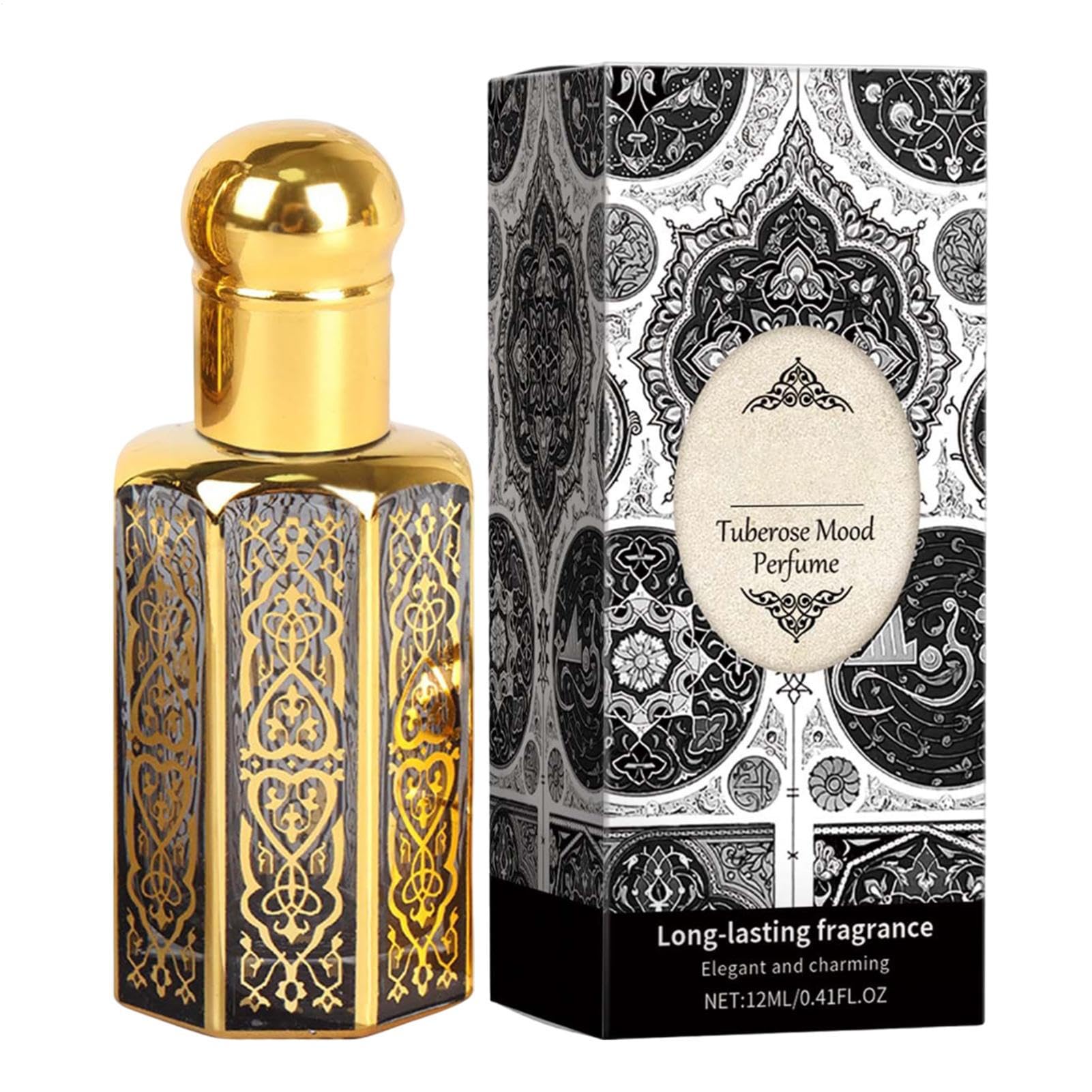 Perfume árabe para hombre, de perfume árabe - Perfume diario de | Perfume diario para mujer de larga duración, perfumado natural único para vacaciones, citas