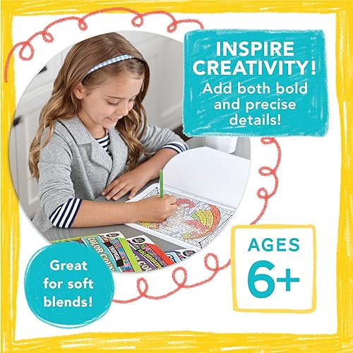 Miniatura 4 de MindWare Lápices de colores para niños y adultos, ideales como lápices de dibujo o suministros para el aula, juego de 36 lápices de colores en un