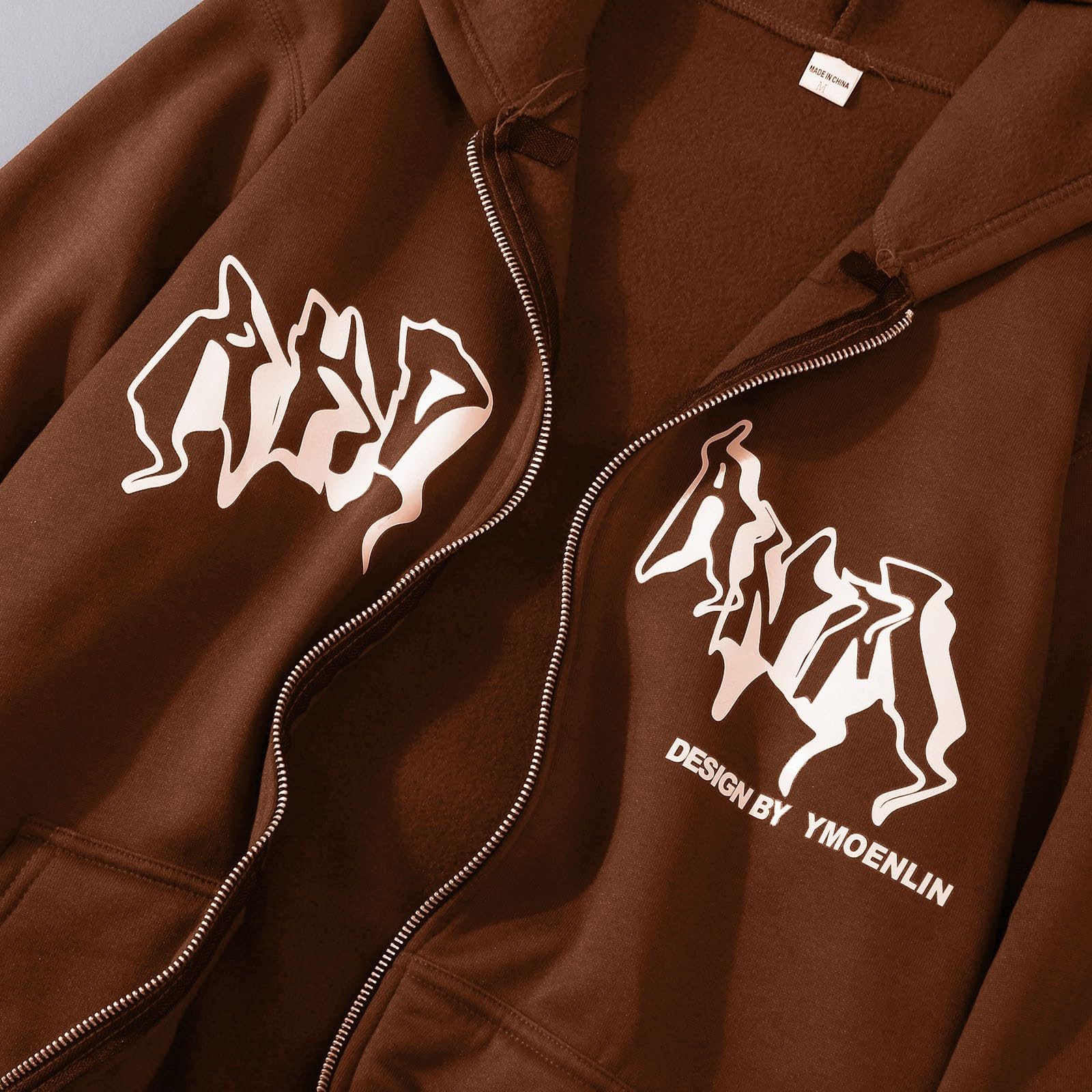 Felpa da donna con zip Up Hoodies Hip Hop Felpa Vintage Goth Print Felpa con cappuccio Street Fashion Unisex con coulisse con maglia da ragazza 90