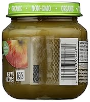Vista 6 de HAPPY BABY - Alimento orgánico para bebés de manzanas y espinacas etapa 2, 4 onzas