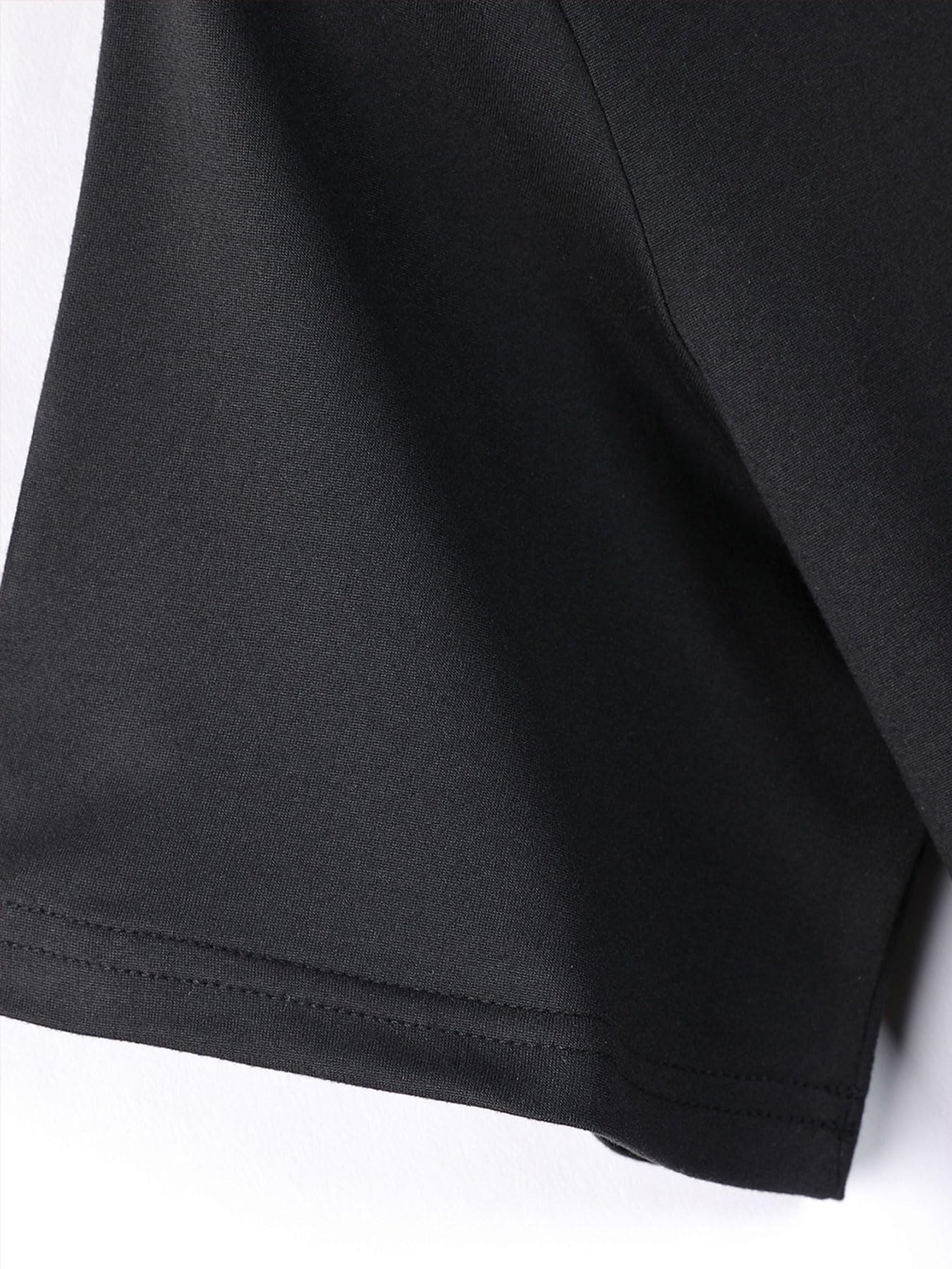 Conjunto de 2 piezas de camiseta ligera de manga corta con estampado de letras de París para hombre, simple, a la moda, casual, vacaciones, deportes — view 5