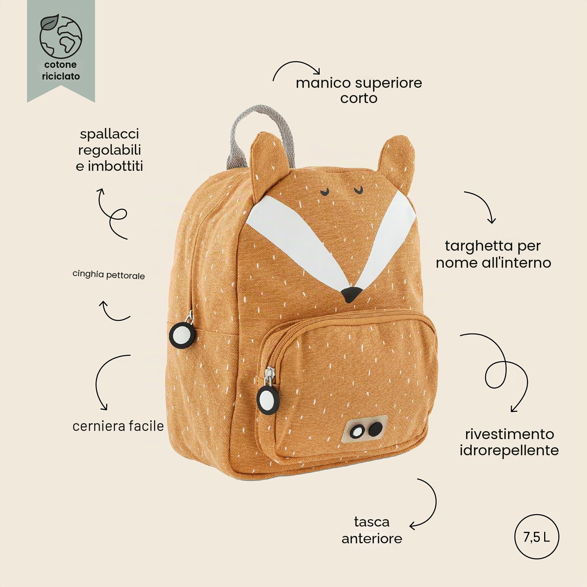 Trixie Kids Nursery Backpack 31 cm