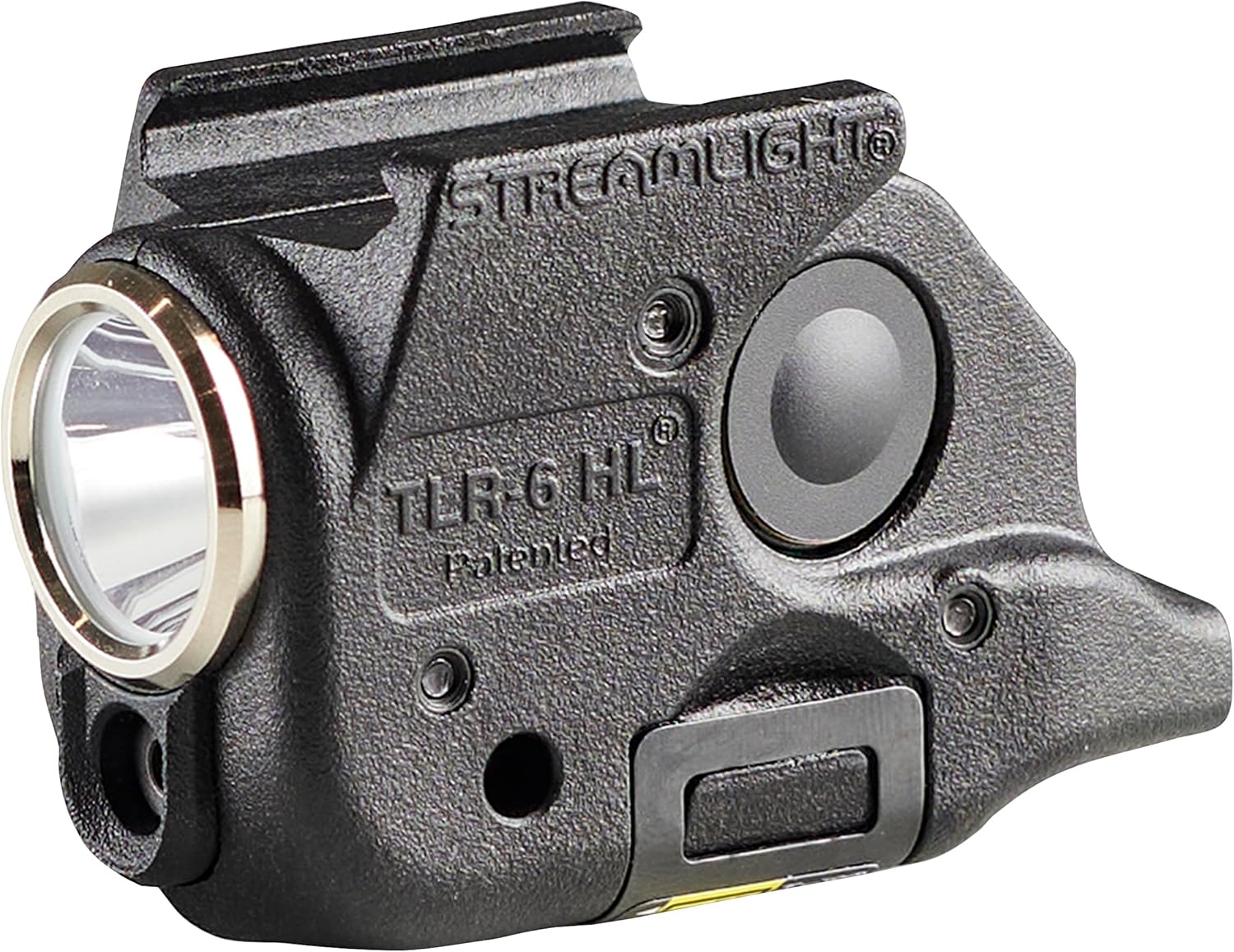 Streamlight 69345 TLR-6 HL 300-Lumen Rechargeable Tactical Weapon Light with Integrated Red Aiming Laser Designed Exclusively and Solely for Glock 43X/48 MOS Railed Models Only, Black