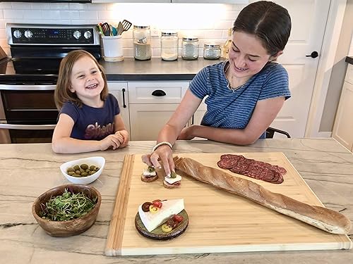 Miniatura 7 de Pureboo Tabla de cortar extraíble de bambú de alta calidad 8 tamaños diferentes para adaptarse a la mayoría de las ranuras estándar