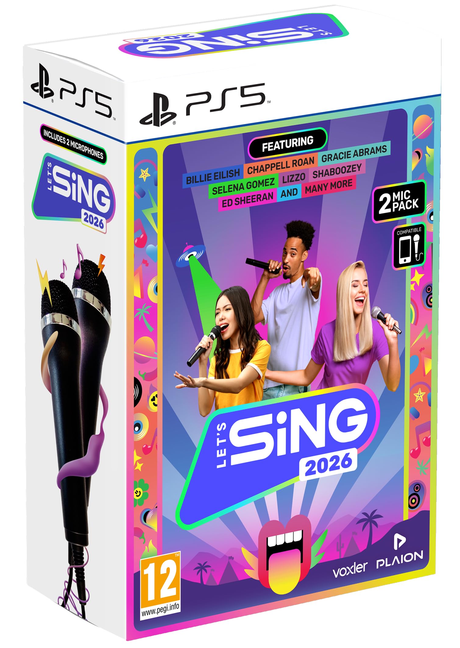 LET'S SING 2026 (PS5)+2 MICS : Amazon.co.za: Video Games