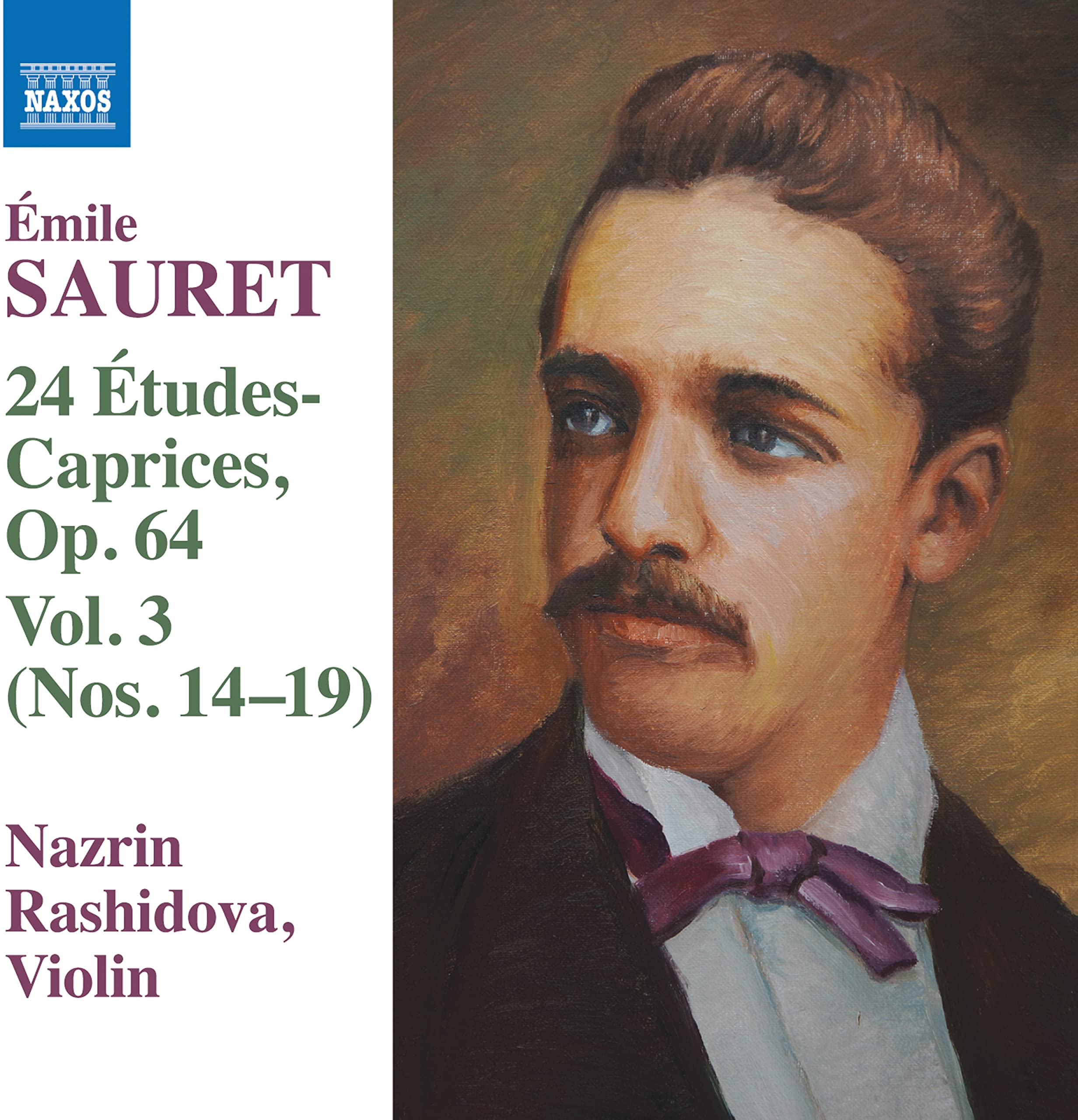 Émile Sauret: 24 Études Caprices, Vol. 3 (Nos. 14-19)