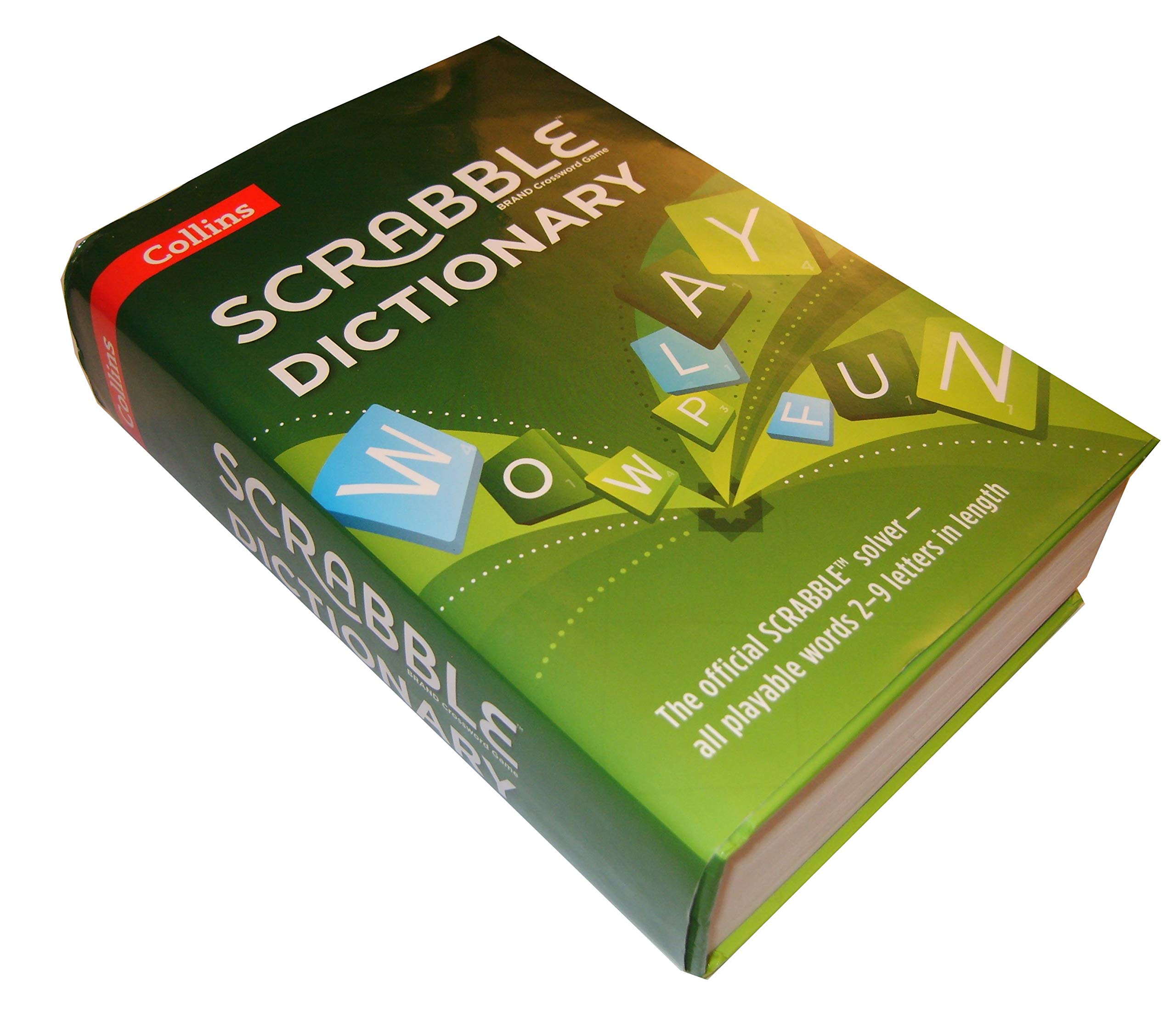 COLLINS SCRABBLE DICTIONARY - 2014 EDITION - HARDBACK - 885 PAGES