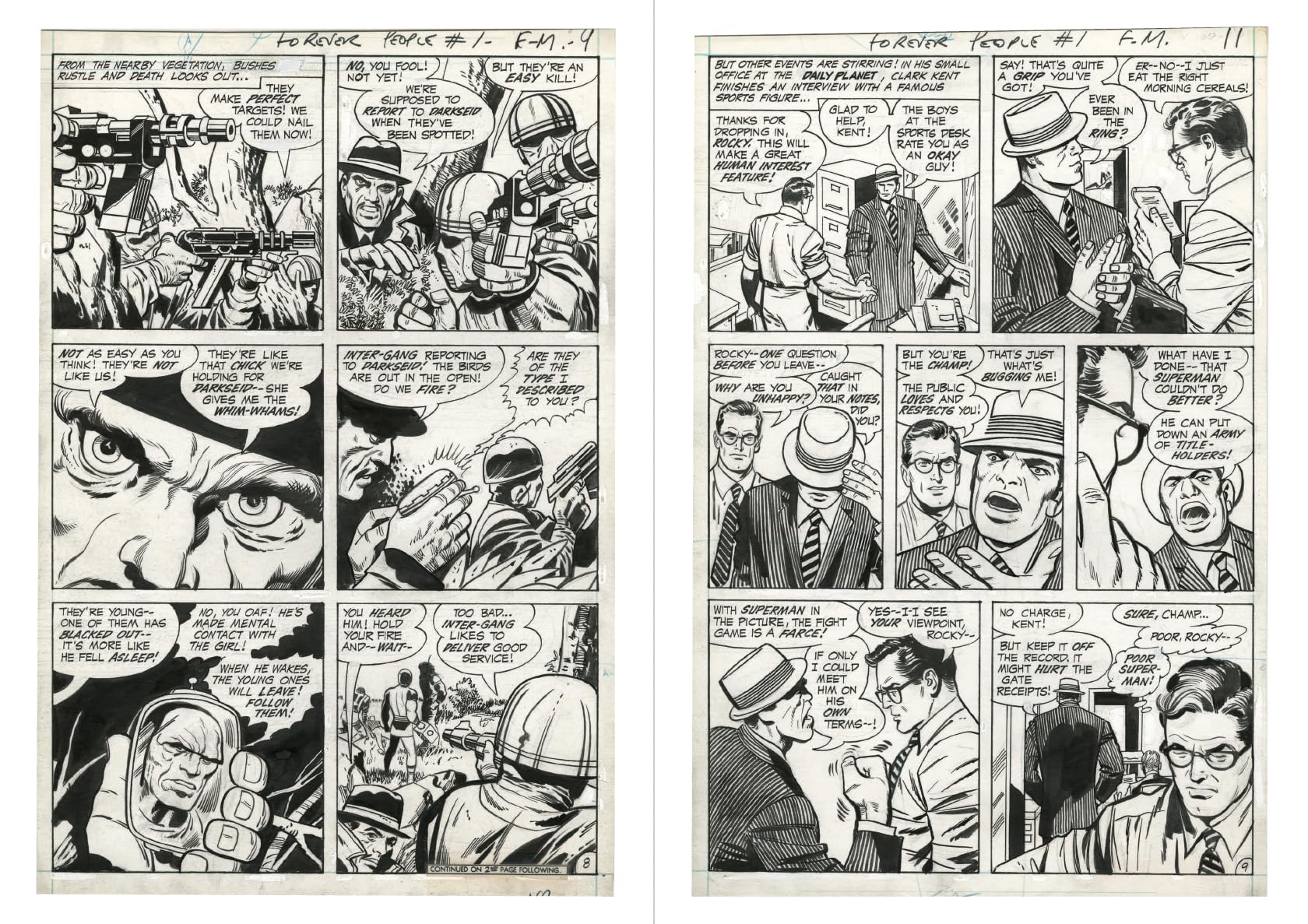 Jack Kirby's Forever People Artist's Edition