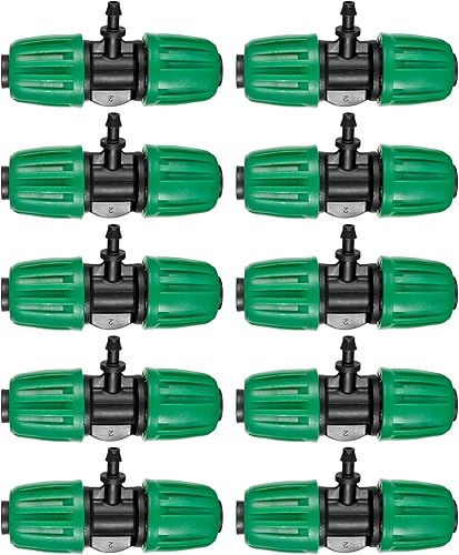 10 piezas de tubo de púas de 12 pulgada (12 pulgada de diámetro interior x 0.6-0.63 pulgadas de diámetro) de 0.630 in a 14 pulgadas, tubo de riego disponible en Yaxa Mexico