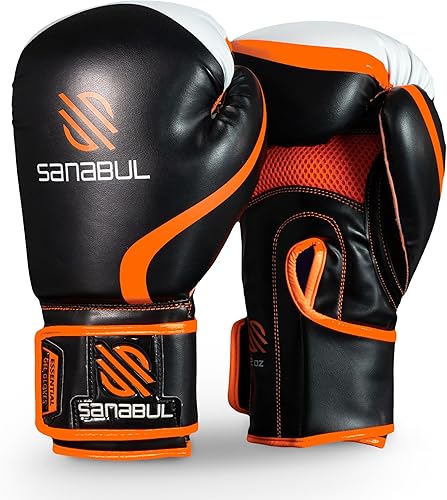 Miniatura 2 de Sanabul Essential - Guantes con gel probados para hombre y mujer, ideales para boxeo, kickboxing, artes marciales mixtas, Muay Thai y entrenamiento