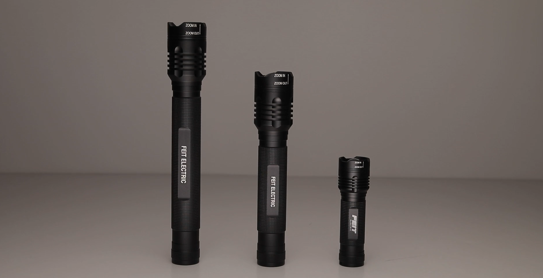 Feit Electric LED Tactical Flashlight - Aluminum Alloy - Zoomable