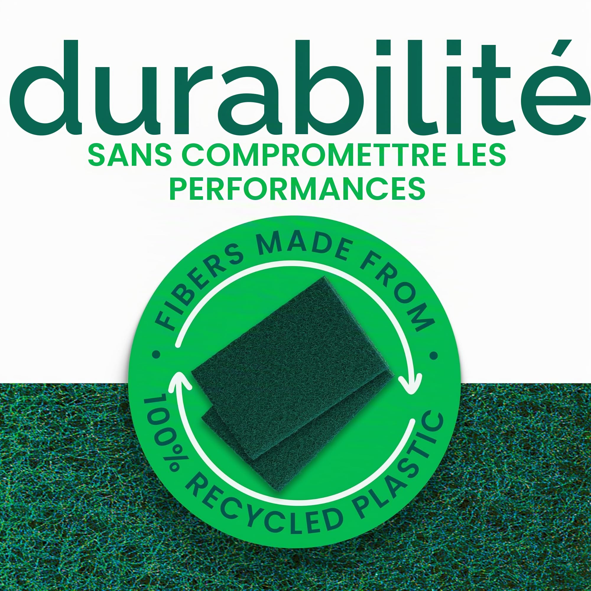 Scotch-Brite Lot de 30 tampons à récurer Robustes pour Cuisine et Nettoyage de la Vaisselle