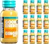 UNROOTED Mighty Ginger Shots Multipack - Immune System and Natural Energy Booster - 12 x 60ml Bottles - Ginger, Turmeric, Chilli & Baobab
