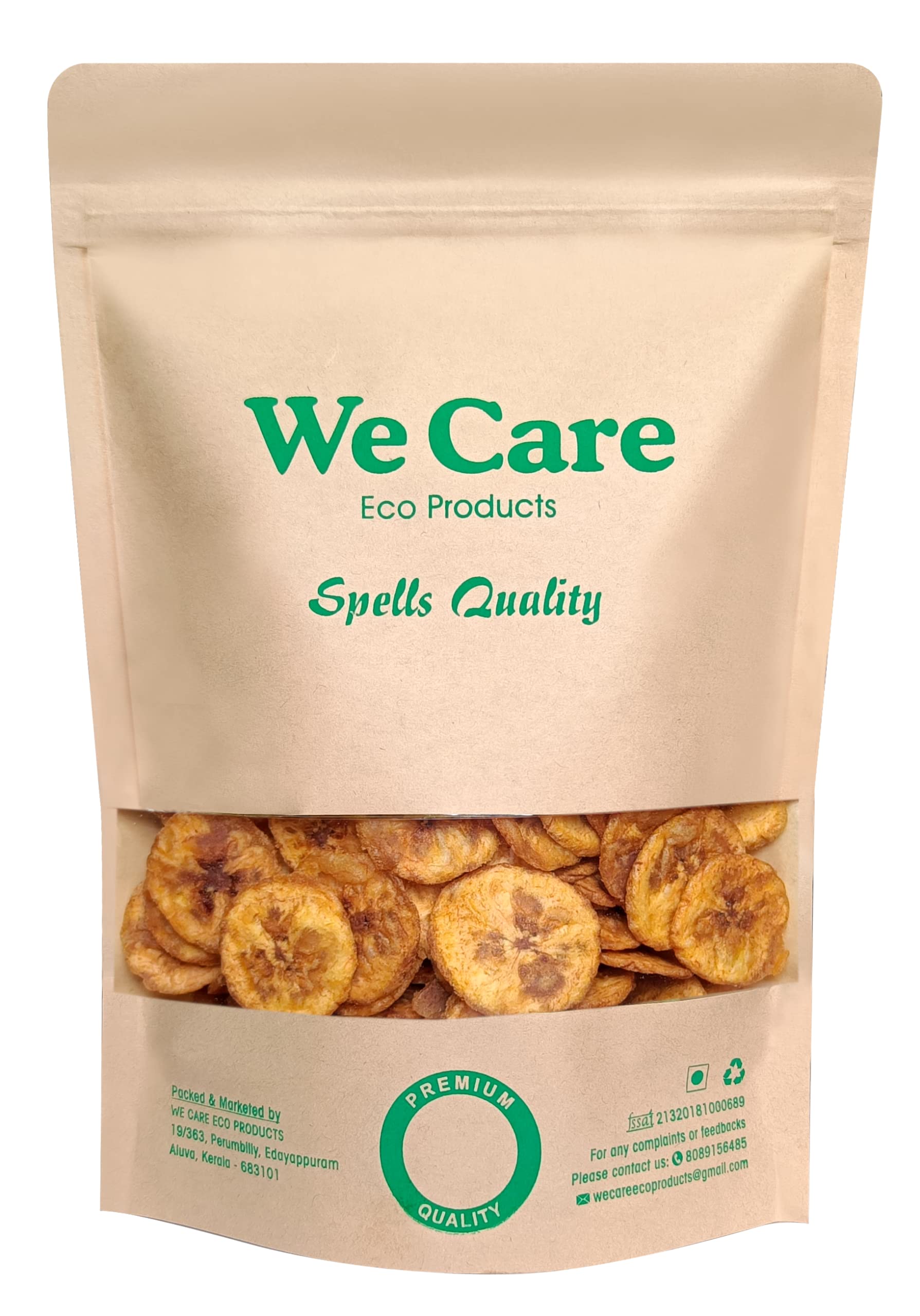 We Care Eco Products Fresh Kerala Style Sweet & Ripened Banana Chips|Homemade And Ready To Eat|Healthy Indian Snacks|(250 Grams) (B08SVX62XJ) Amazon Price History, Amazon Price Tracker