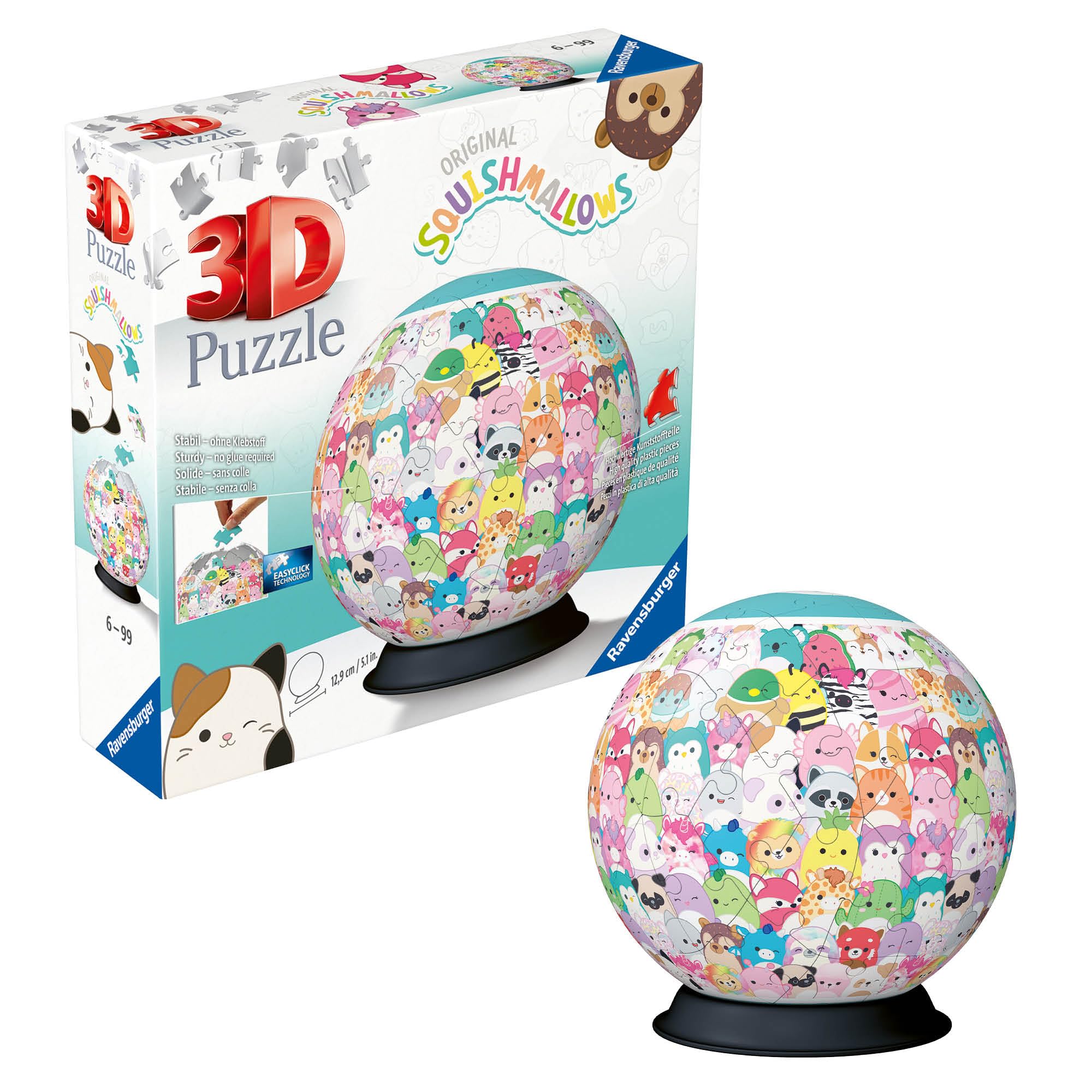 Ravensburger Squishmallows 3D Puzzle Ball