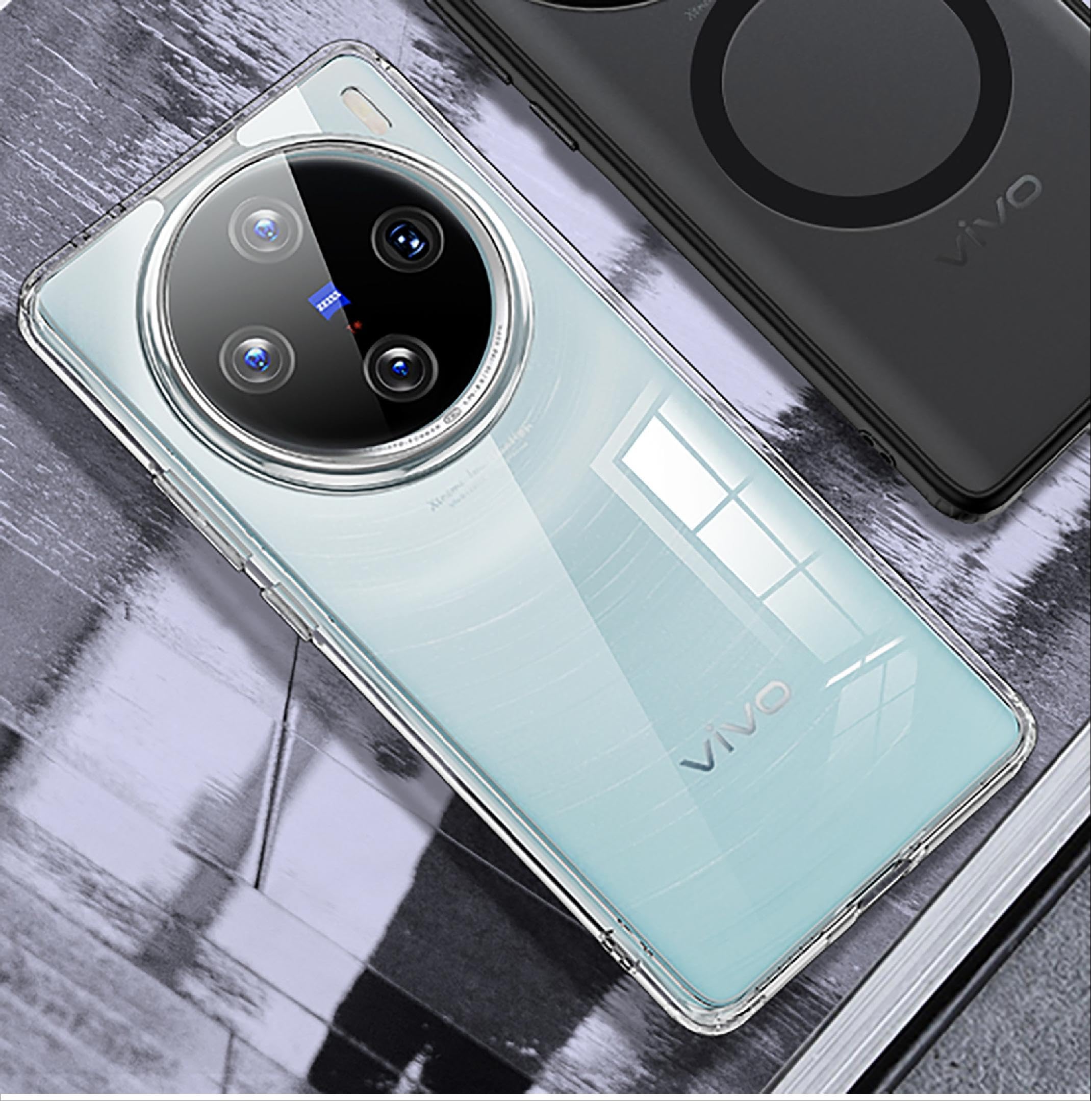 フィルム+MagSafeケース付き　vivo X100 Pro グローバル版 GIOPUEY VIVO X100 Pro için manyetik kılıf, kapak uyumlu manyetik