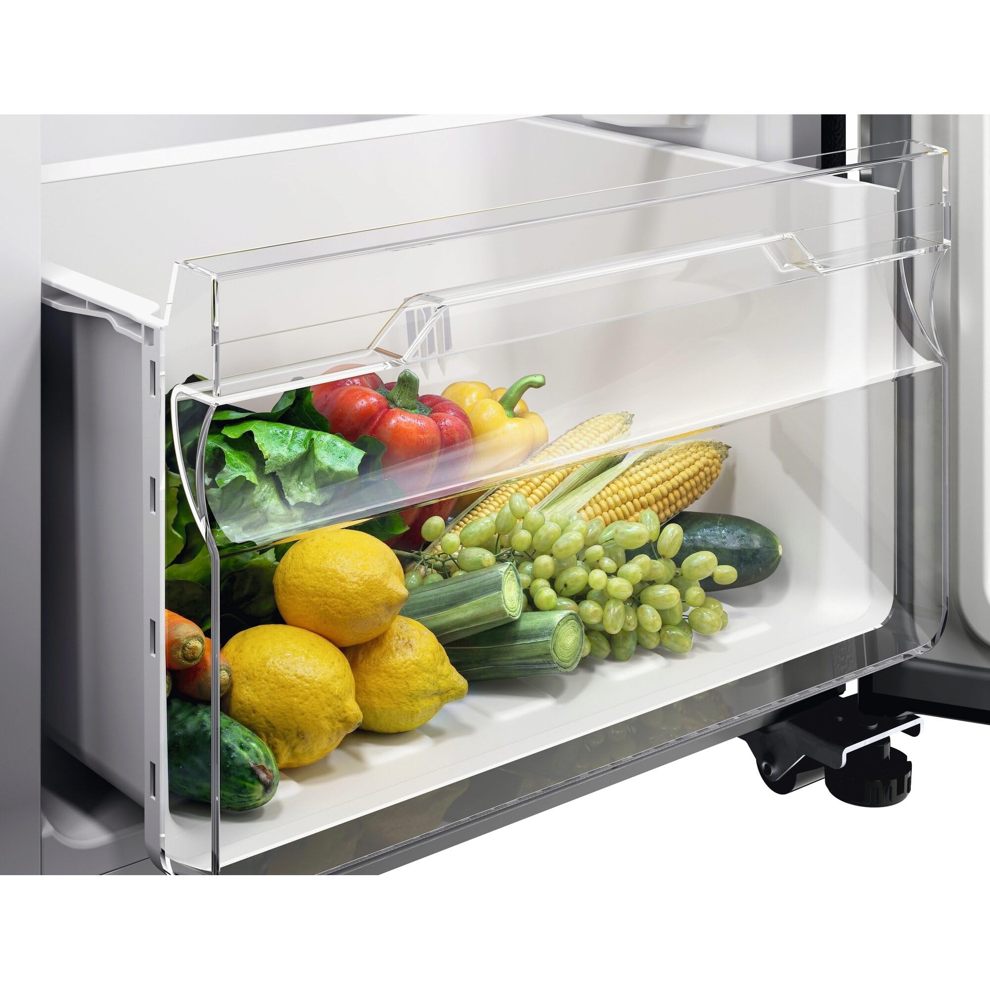 Electrolux EAT6ME53U0 lodówka kombinowana do zabudowy, 532 l (347 +185), klasa E, bez szronu, 360°, regulacja wilgotności, szybkie zamrażanie, sterowanie dotykowe, 39 dB, 220 – 240 V, stal nierdzewna