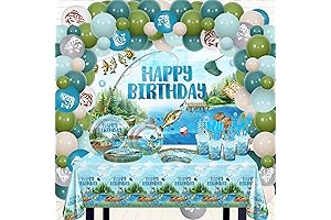 Gone Fishing Party Decorations: 274-Piece Set for an Unforgettable Birthday Bash