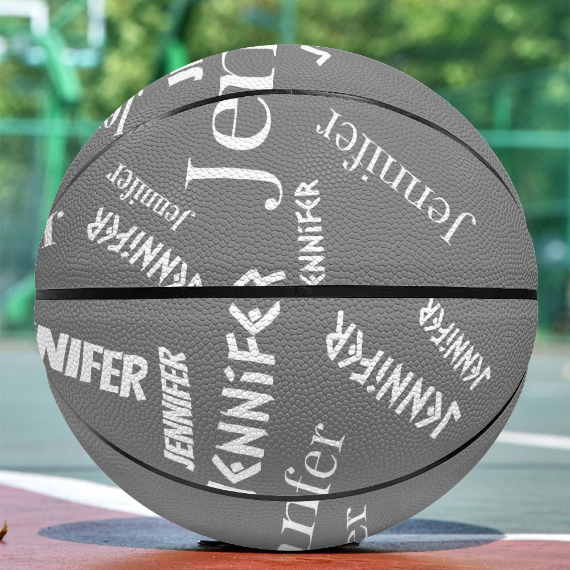 Baloncesto personalizado con nombre, todo el nombre impreso Regalo deportivo personalizado Tamaño 7 (29.5")/Tamaño 5 (27.5"),Regalo de baloncesto personalizado,Regalo de cumpleaños,Regalos de equipo